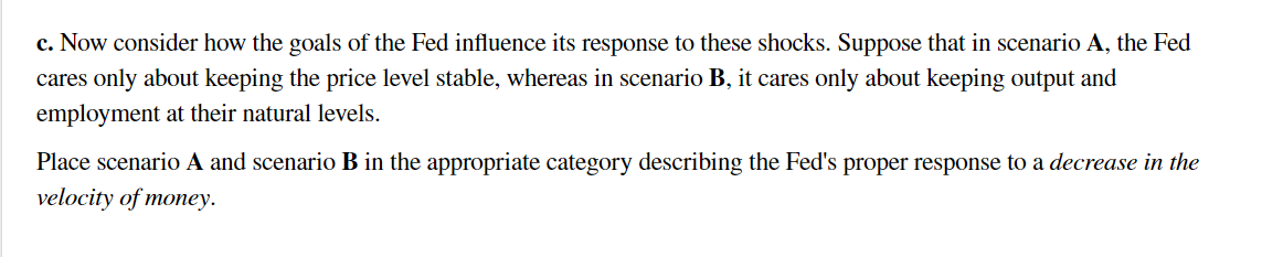and output Y. Assume the economy starts out in long-run equilibrium. a.