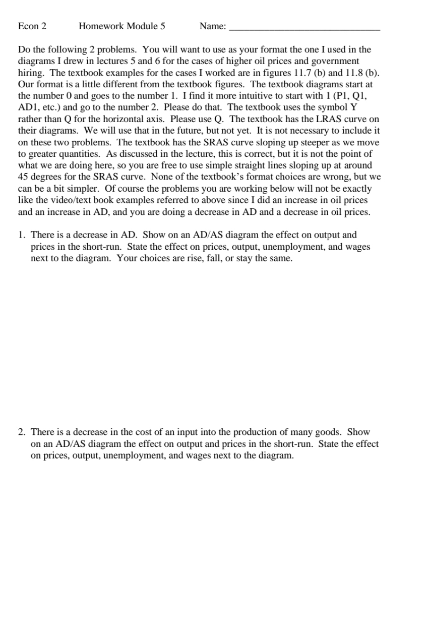 the following 2 problems. You will want to use as your format