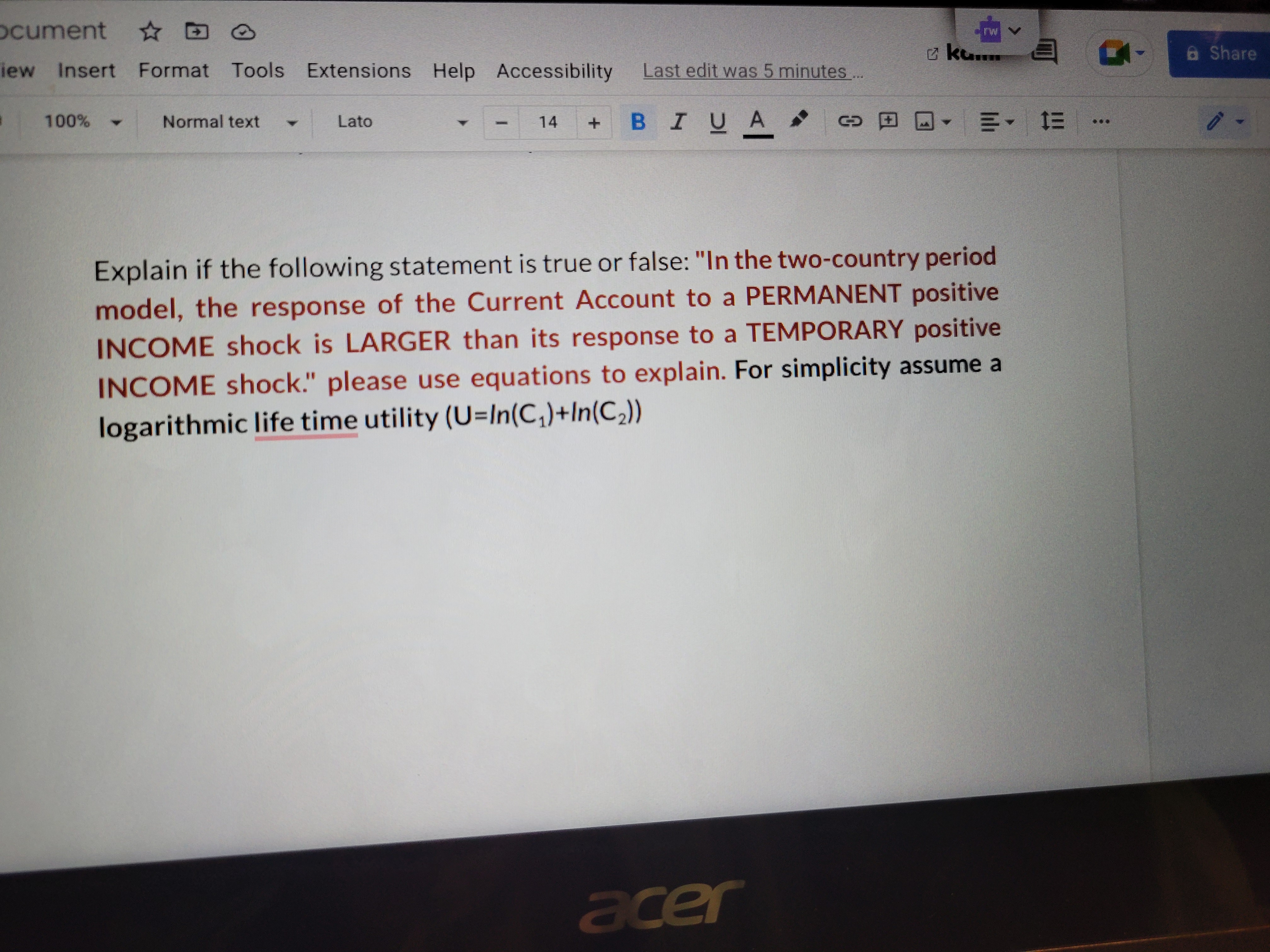 cument FW V ew Insert Format Tools Extensions Help Accessibility Last