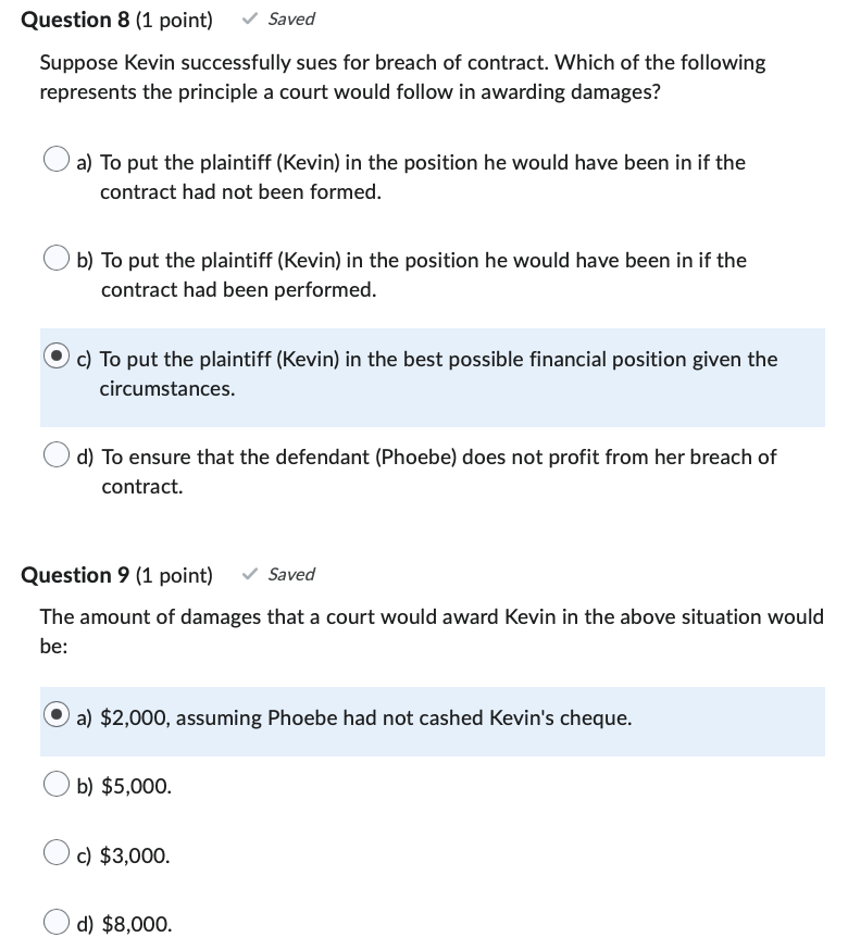 that says, "For Sale: $5,000 Cash Only". Later that day, Keyin sends