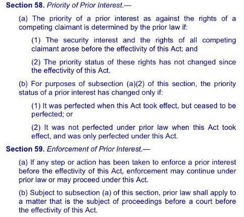 interest as against the rights of a competing claimant is determined by