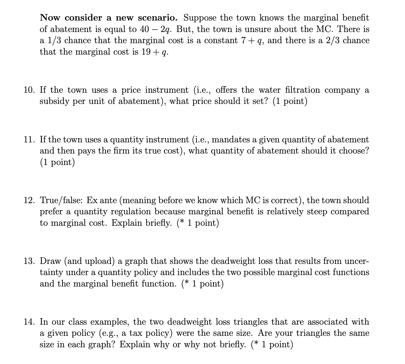 (meaning before we know which MB is correct), the town should prefer
