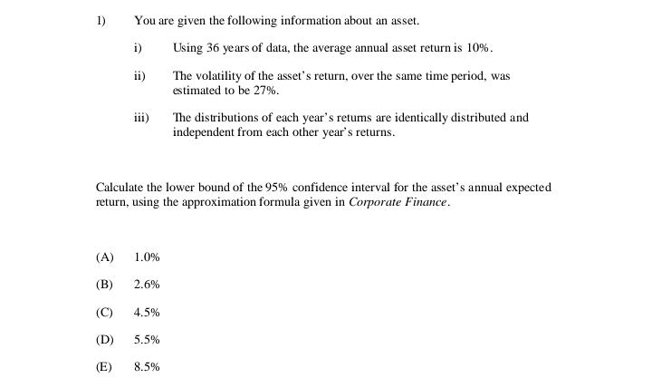 following is the correct ranking, from smallest to largest, for the amount