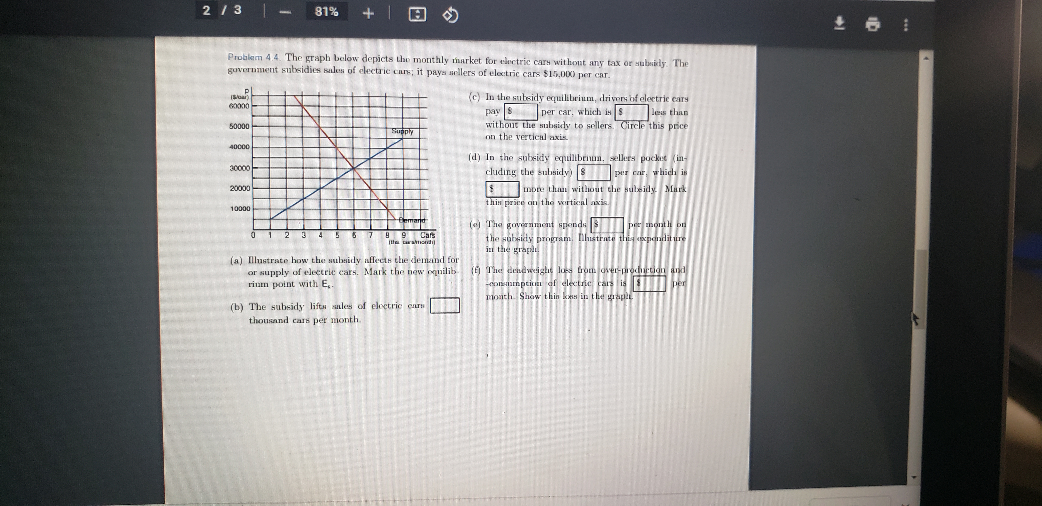 tire, which is |$ more than without the tax. 20 Circle this