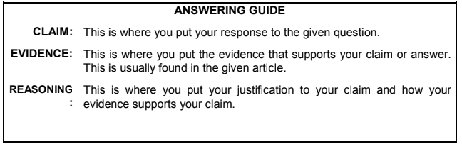 put your response to the given question. EVIDENCE: This is where you