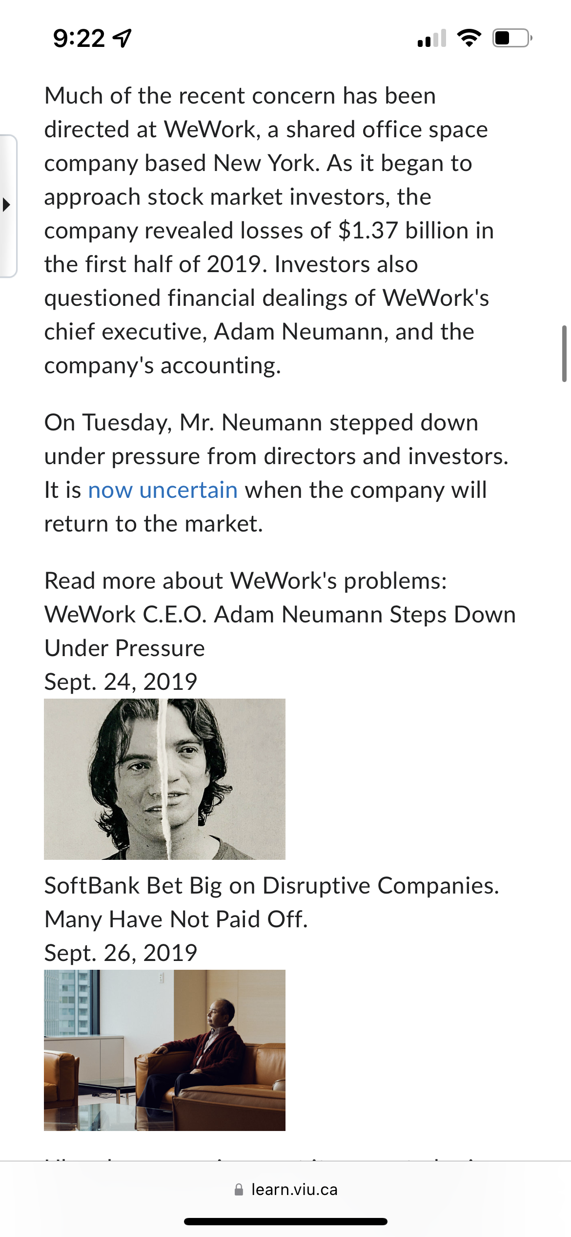 start-ups would finally make their triumphant debut on the stock market. Billionaire