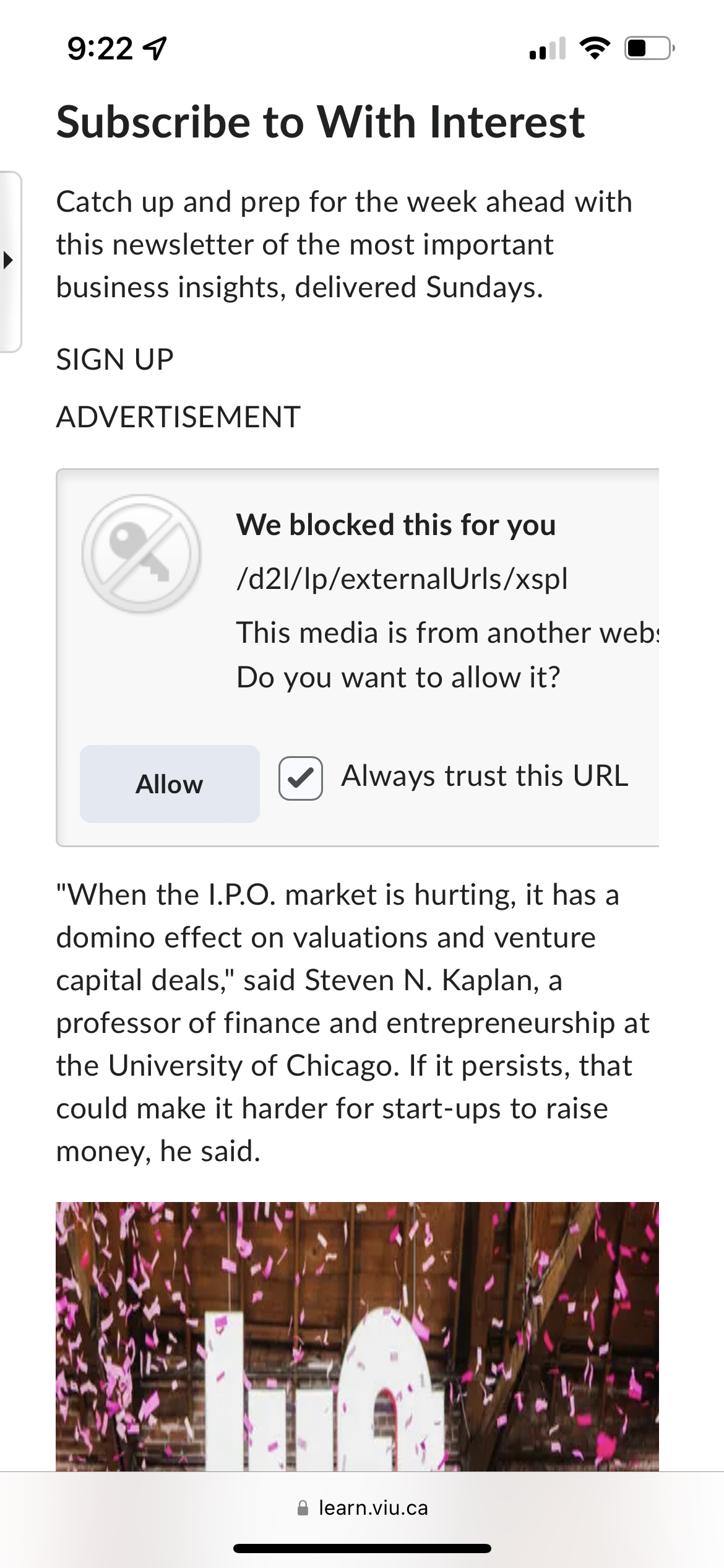 losses with the expectation that Wall Street investors will eventually buy shares