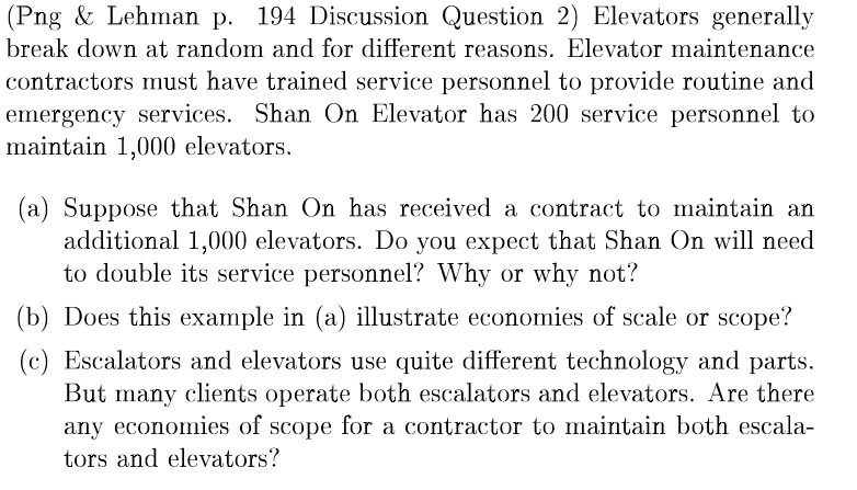 down at random and for different reasons. Elevator maintenance contractors must have