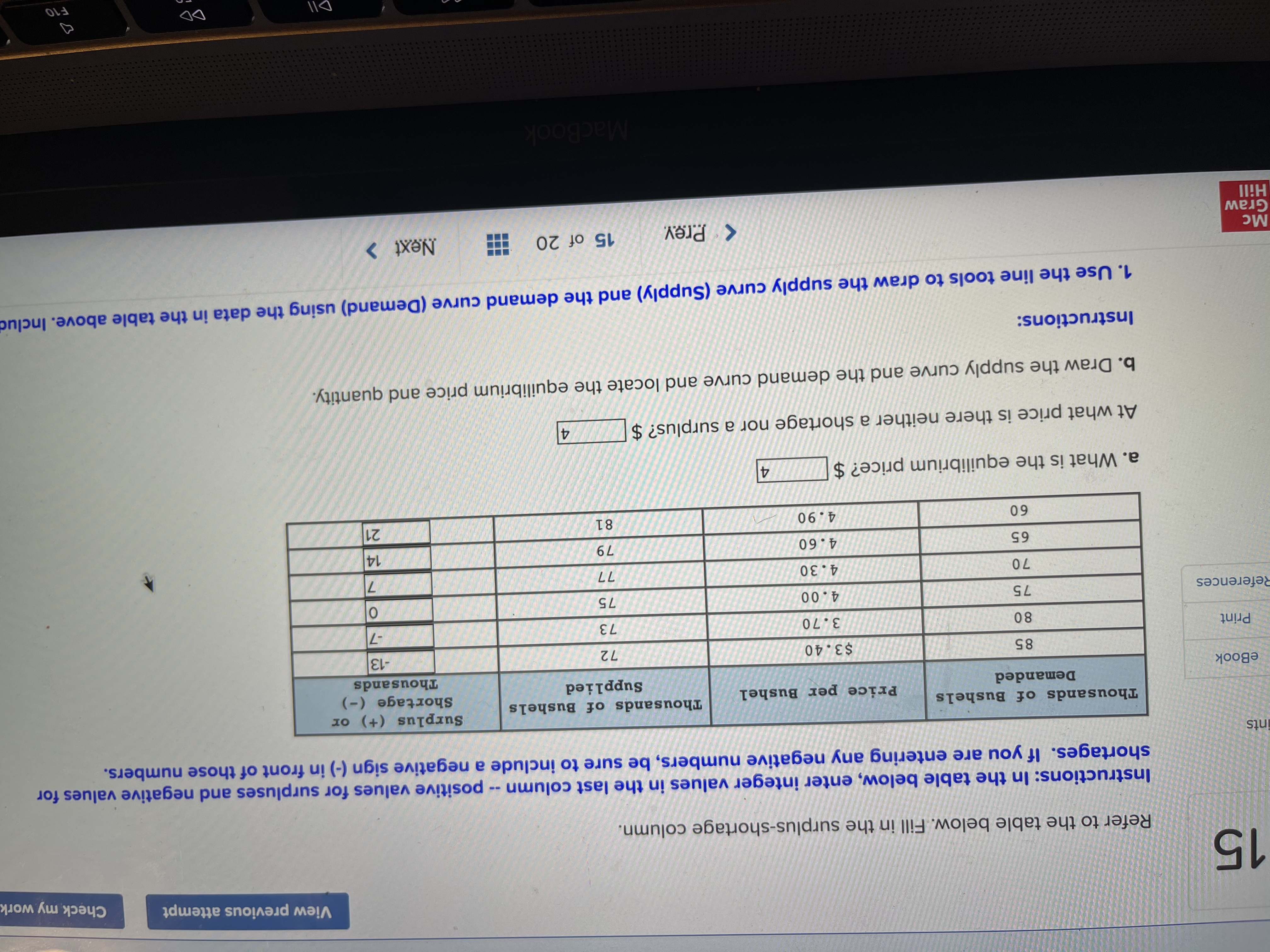 completed so far. It does not indicate completion. 60 Return to question