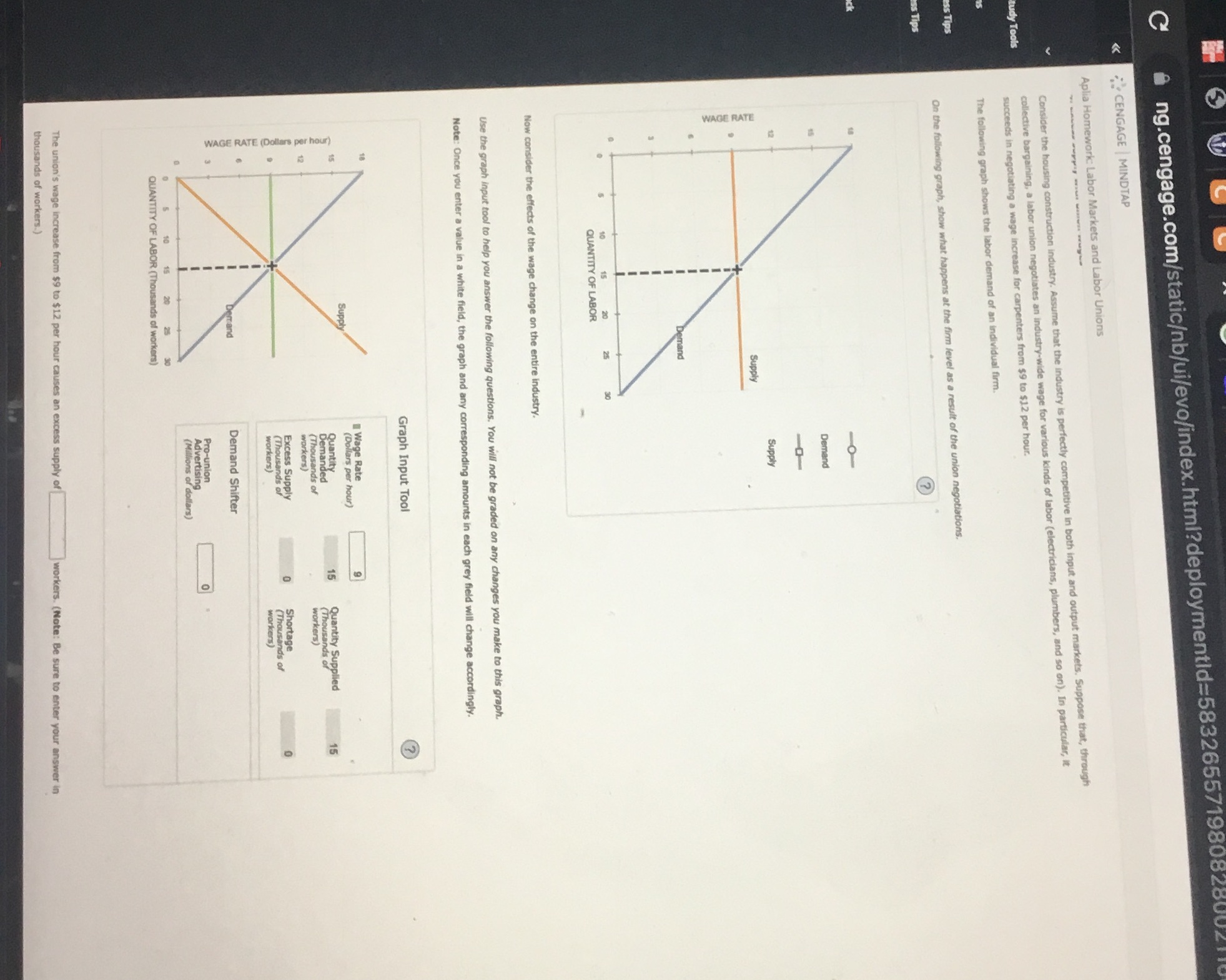  The bottom part saysSuppose that the union, in order to mitigate