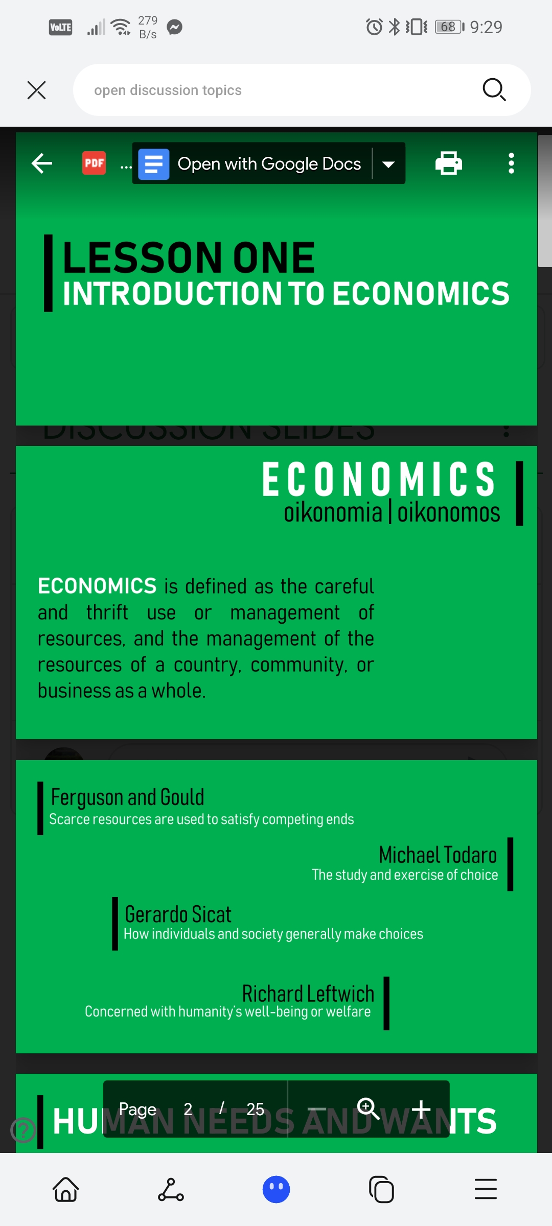 an individual must have in order to survive. These may include food,