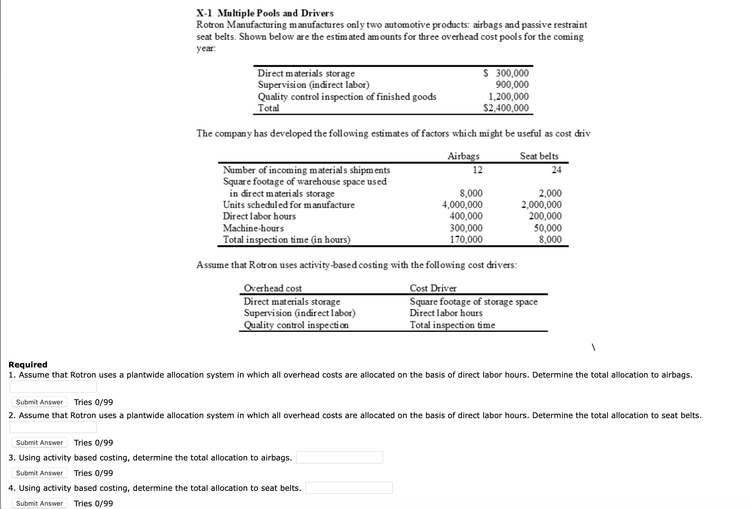 Please show full work if possible X-l Multiple Pools and Drives