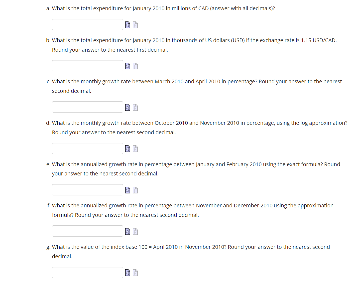 provide soltions.thanks Input instructions: values should be inputted using a Standard English
