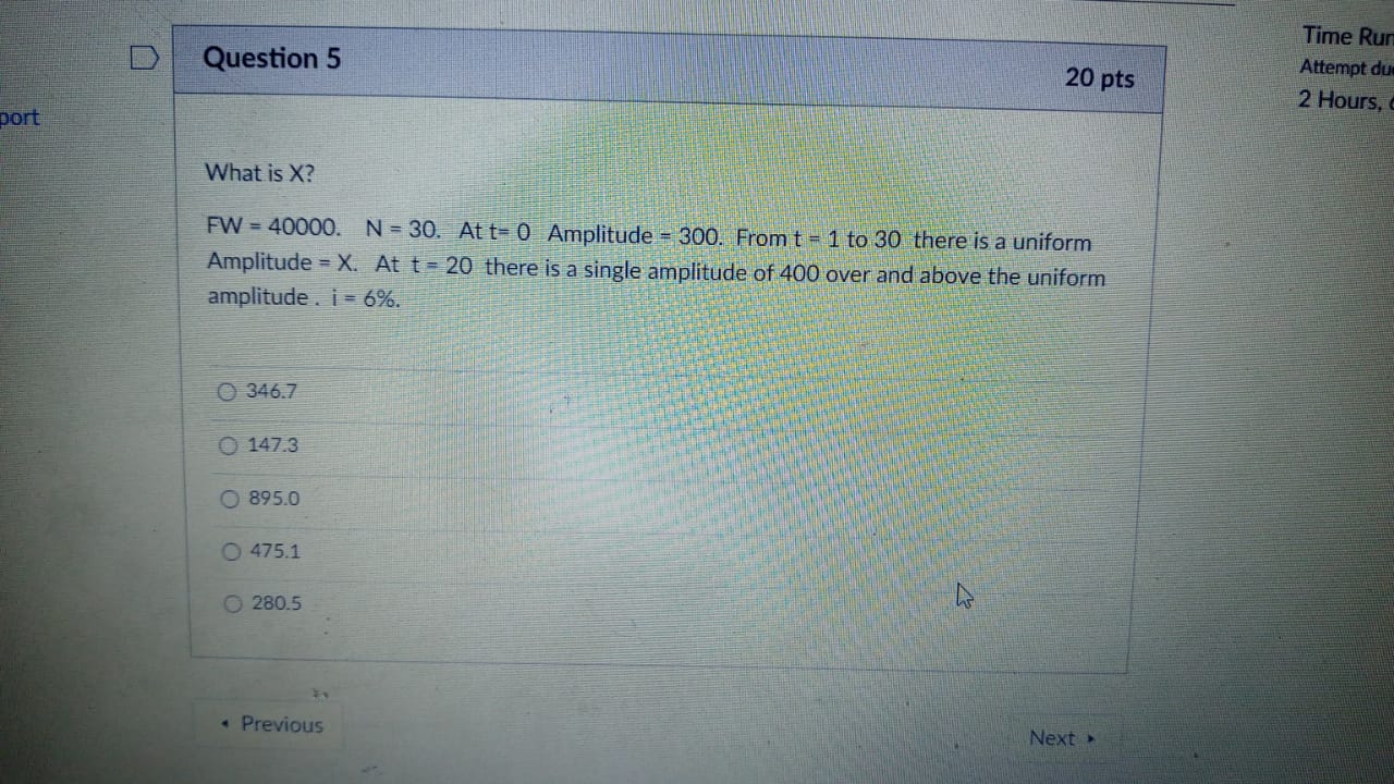  answer me fast please THANK YOU Time Run D Question 5