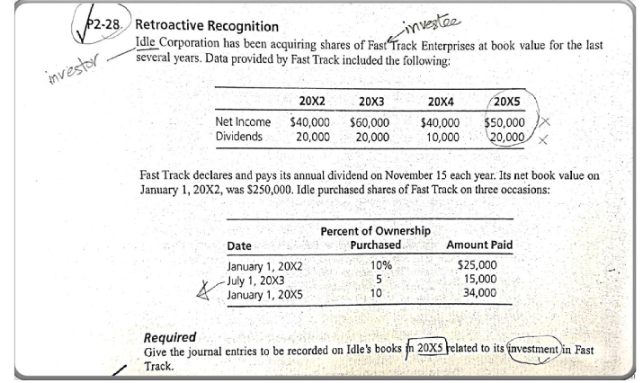  can you help me with that question please :) P2-28. Retroactive