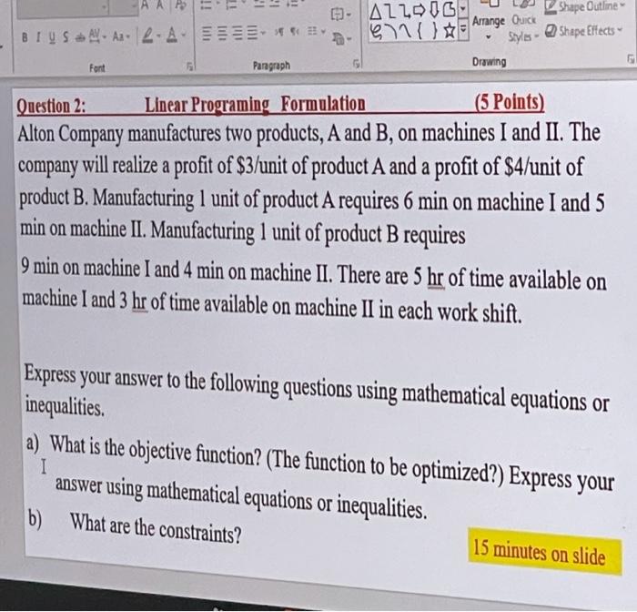 measurement method in the enterprise in question. List potential ways to increase