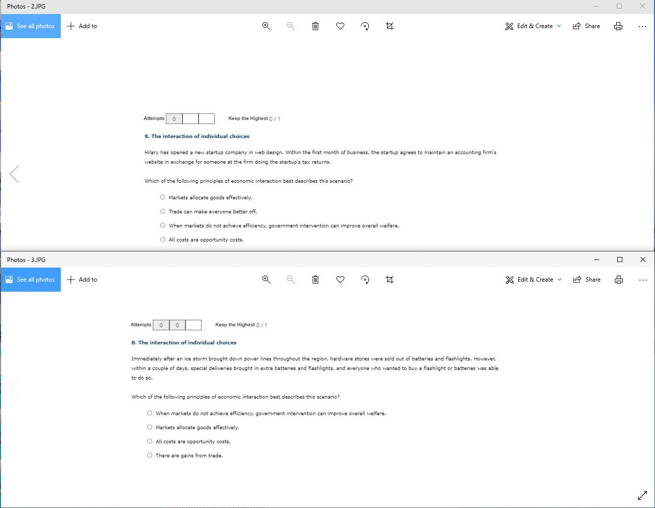 you please help with a solution for these questions. Photos - 2JPG