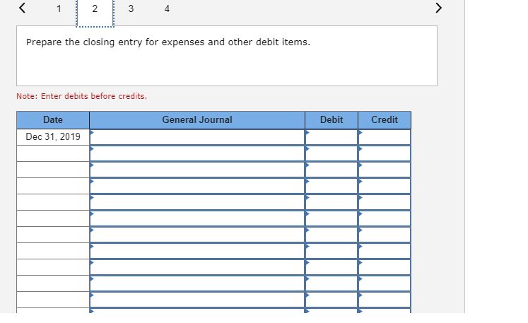 Returns and Purchases Discounts Rent Expense utilities Expense Telephone Expense Salaries Expense