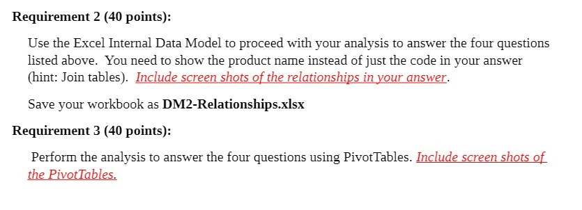proceed with your analysis to answer the four questions listed above. You