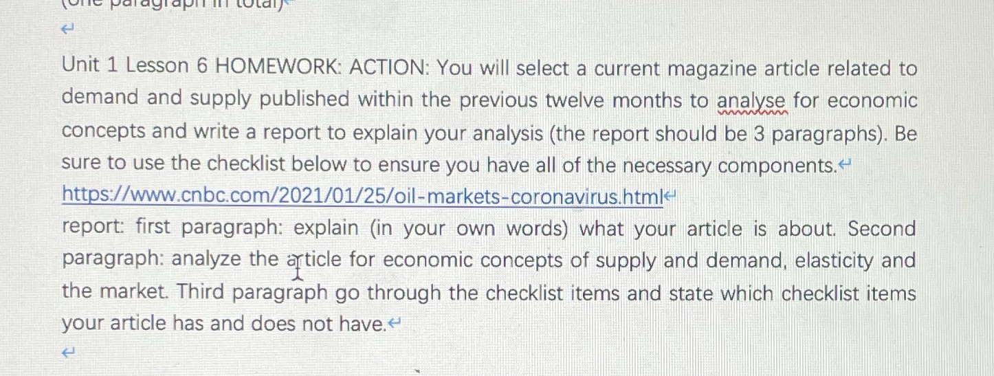 Palagiapi in total Unit 1 Lesson 6 HOMEWORK: ACTION: You will select