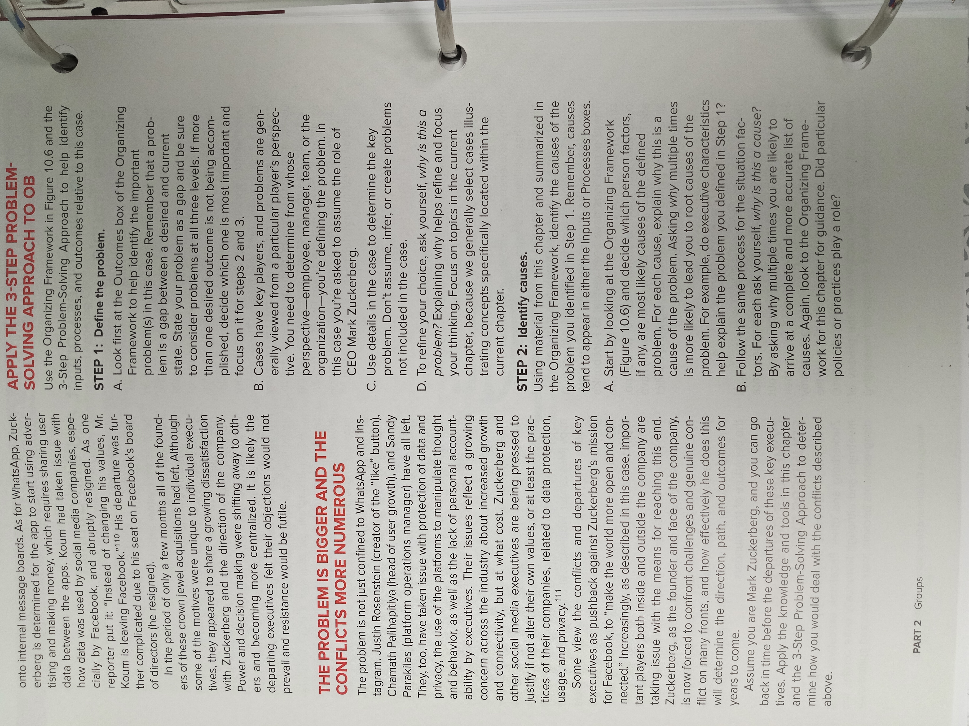 Trouble Facebook's meteoric growth and central role in revolu- service exploded in