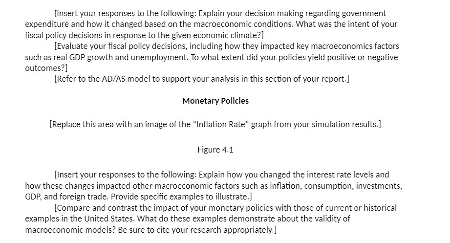 [Insert your responses to the following: Explain your decision making regarding