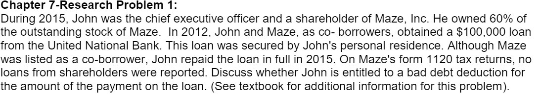 officer and a shareholder of Maze, Inc. He owned 60% of the
