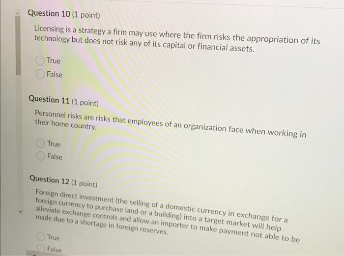 True FalseQuestion 4 (1 point) When applying a systematic approach to the