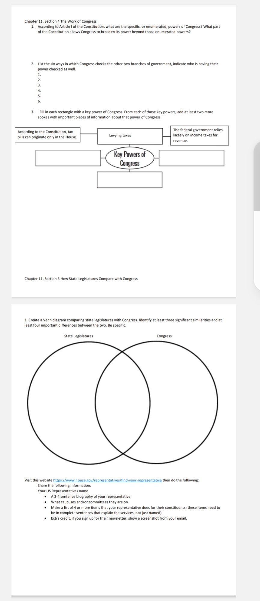 use the link below to complete this assignments. https://mrmargosclassroom.weebly.com/digital-textbook.html chapter 11, page