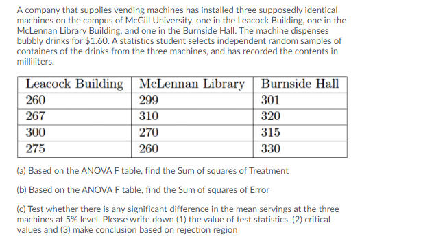  I need help with this statistics question: A company that supplies