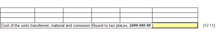 amount, $4,766.00 was from raw materials added, $11,637.60 for labor and $6,818.76