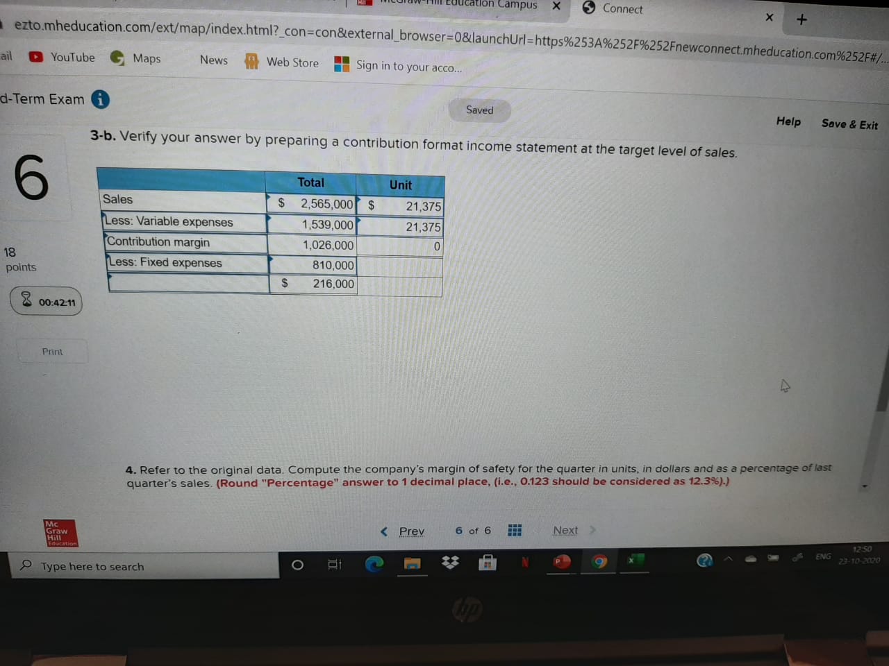 process, beginning 800 Work in process, ending 3.000 Print Gross margin 11,700