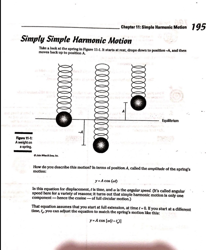 Ax) from rest. The constant of proportionality is & (Hooke's constant, also