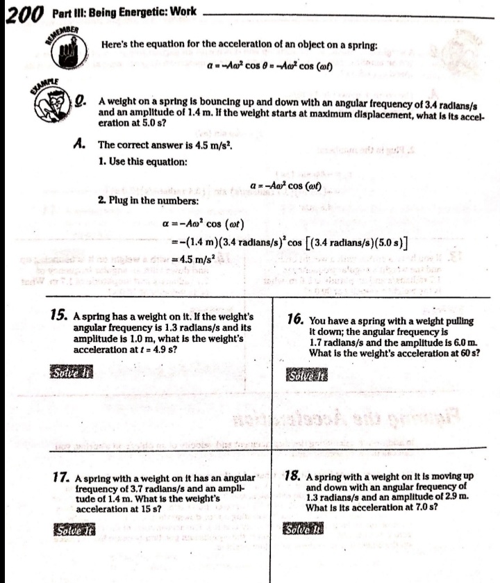 are the units of spring constants? Just check out the equation: Because