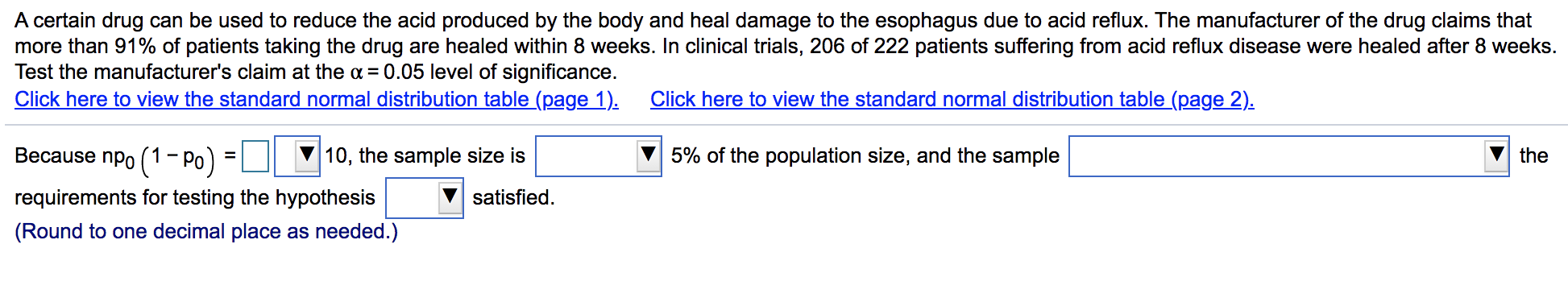 clinical trial, 25 out of 854 patients taking a prescription drug daily