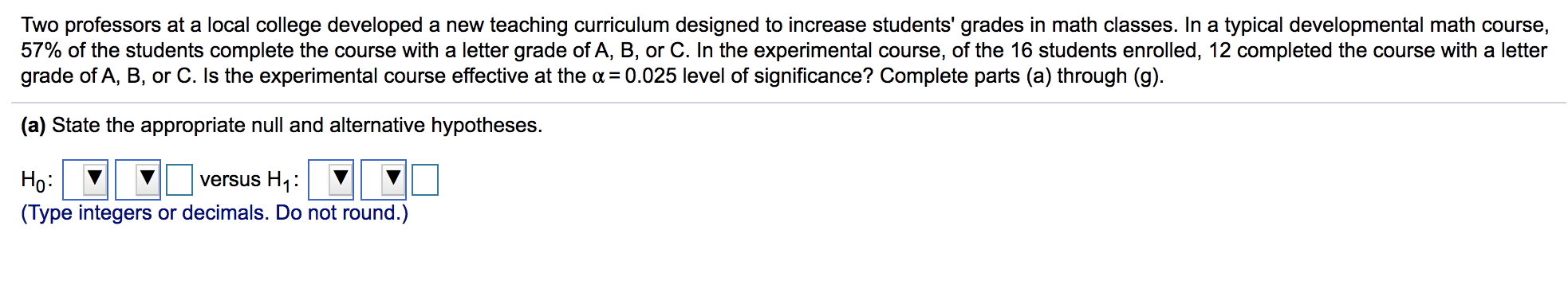 p0) = V 10, the sample size is l 5% of the