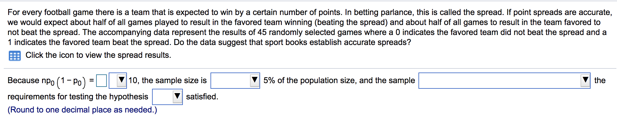 V satised. Click here to view the standard normal distribution table (page