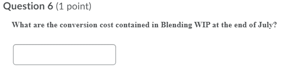 the total cost to include?Question 4 (1 point) Questions 4-6: The Clarke
