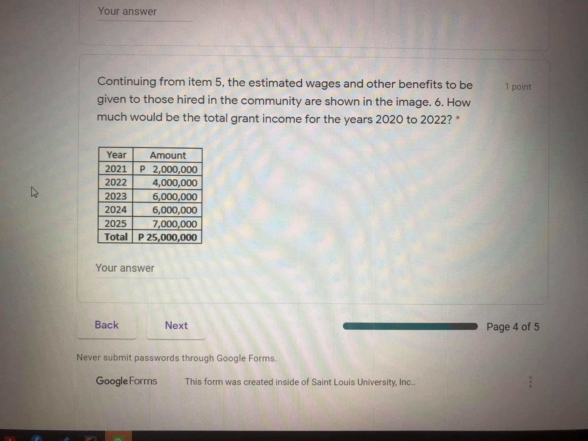 C: As of Jan. 1, 2020, ABC Corporation is constructing a new