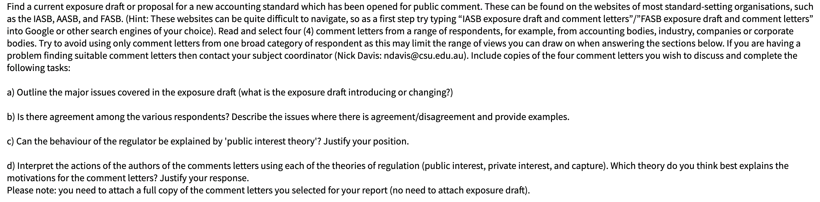 Help me solve this questions please Find a current exposure draft