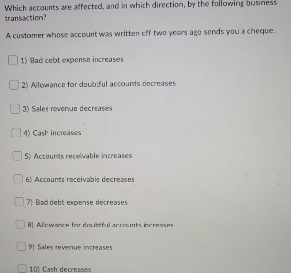 the book value of the equipment? O a) Cash and sales revenue