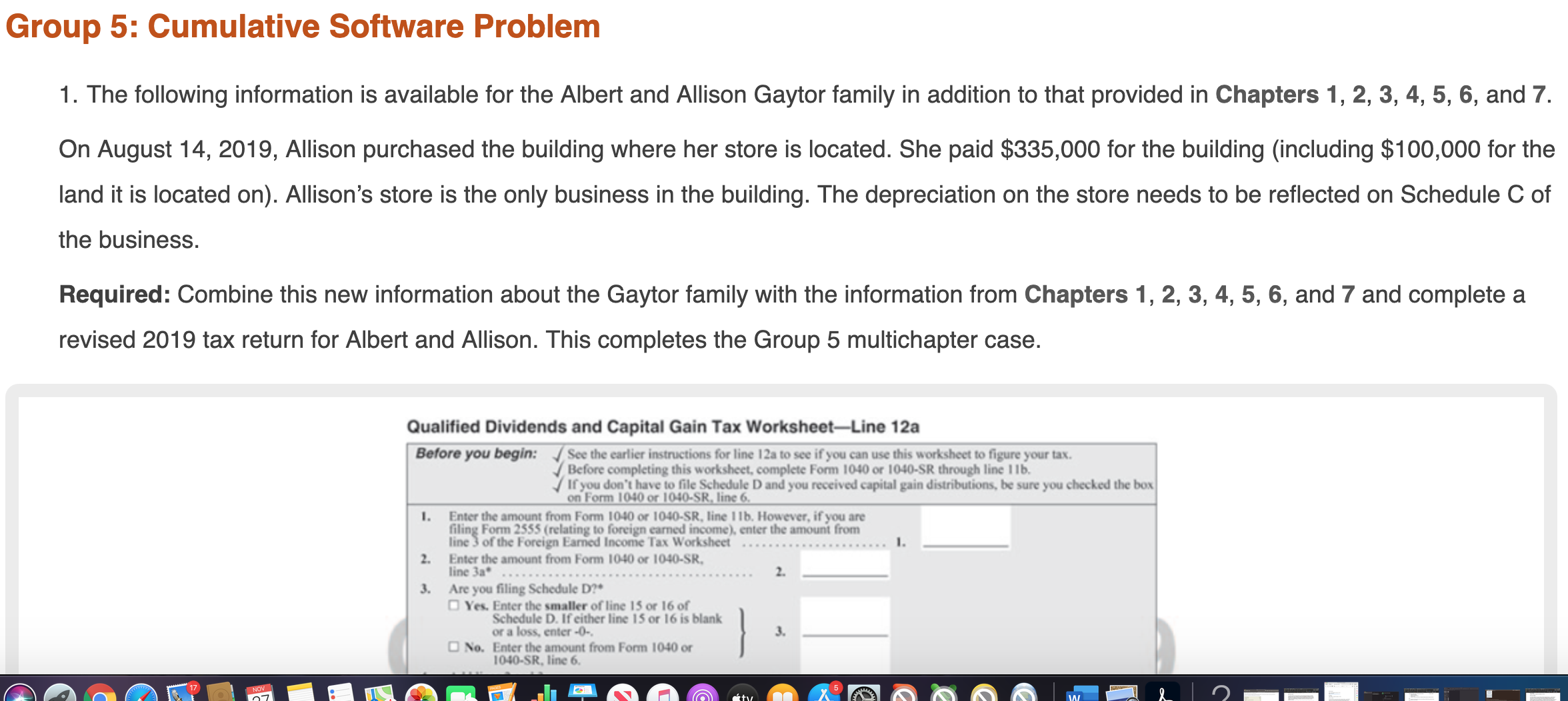 14, 2019, Allison purchased the building where her store is located. She