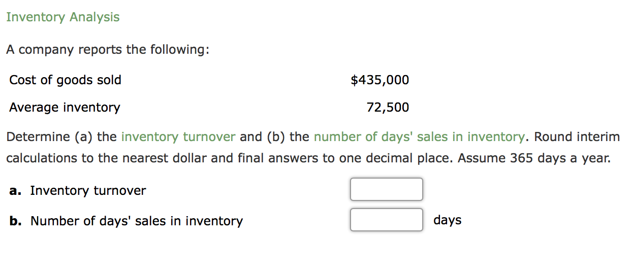  Please answer the following questions: Problem #4) Inventory Analysis A company