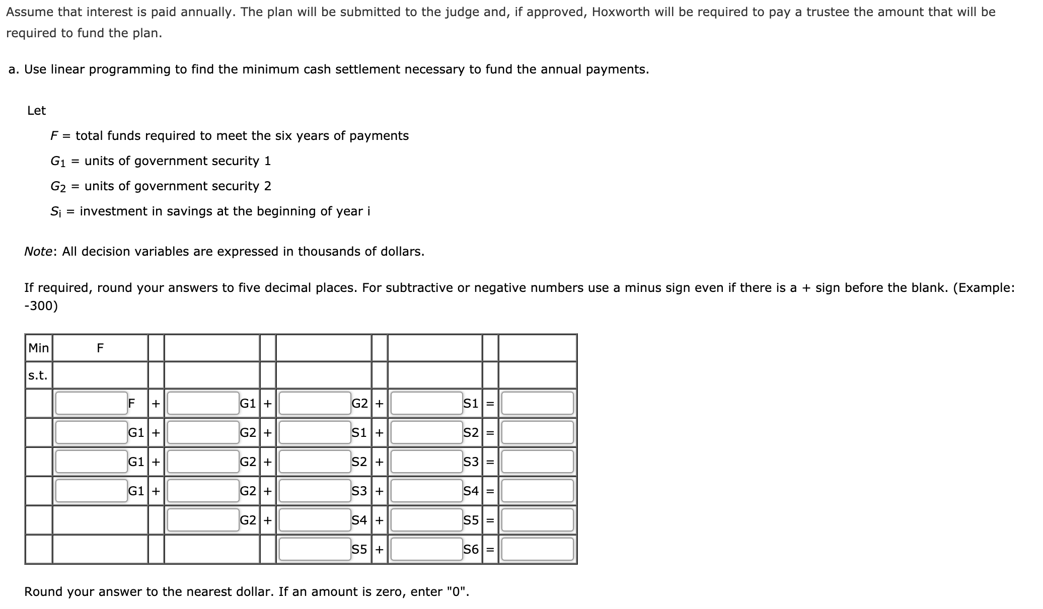 (Algorithmic) As part of the settlement for a class action lawsuit, Hoxworth