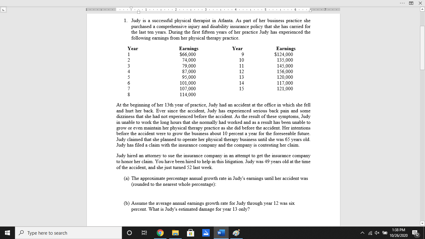 liable for breach of contract. At the time the contract was terminated