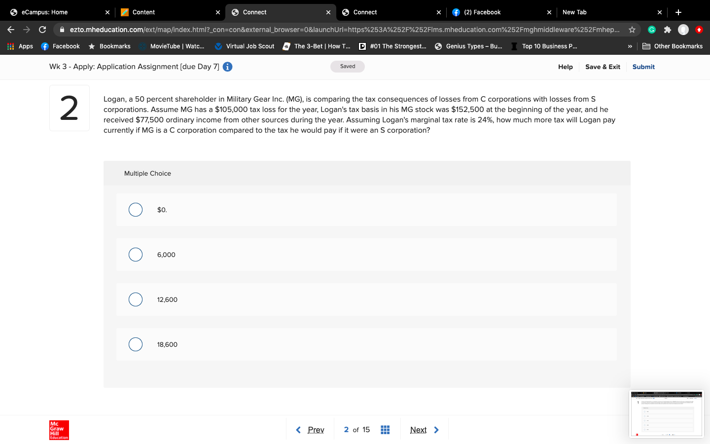 Hello, I need help solving this accounting problem. Q eEampus. Home