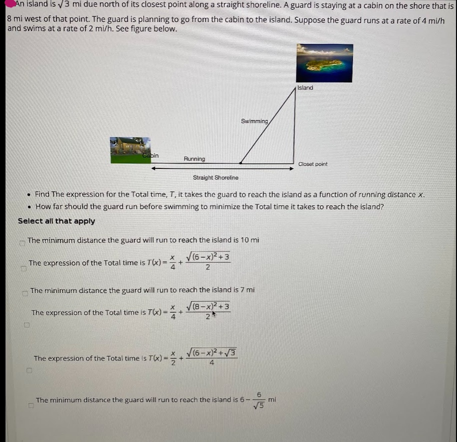 n island is .13 mi due north of its closest point along