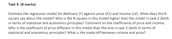 demand for grocery delivery: Delivery {'r} is the number of delivery per