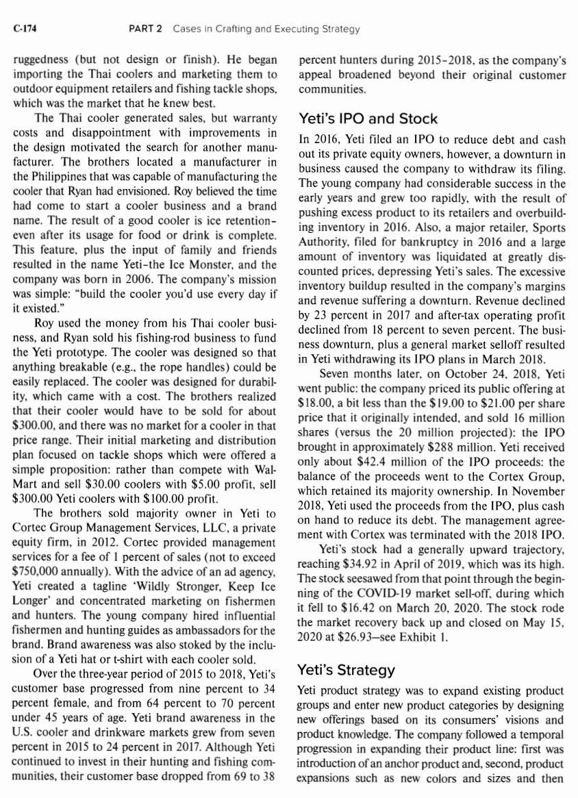 Yeti in 2020: Can Brand Name and Innovation Keep it Ahead of