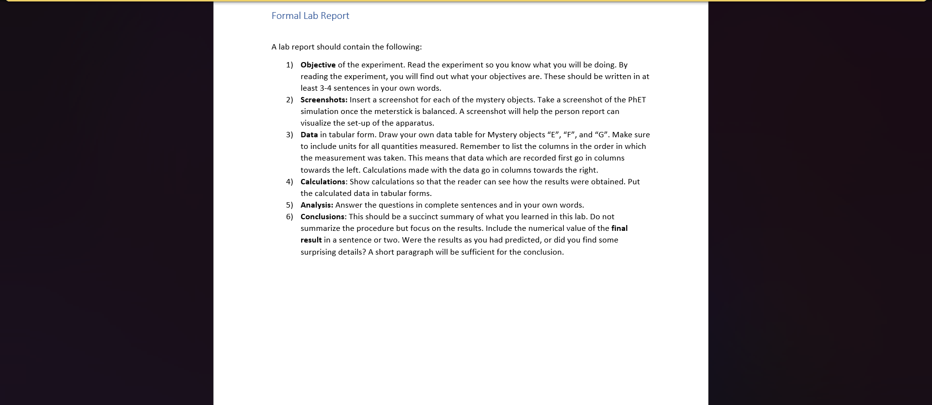 does, and children soon learn that the distance they sit from the